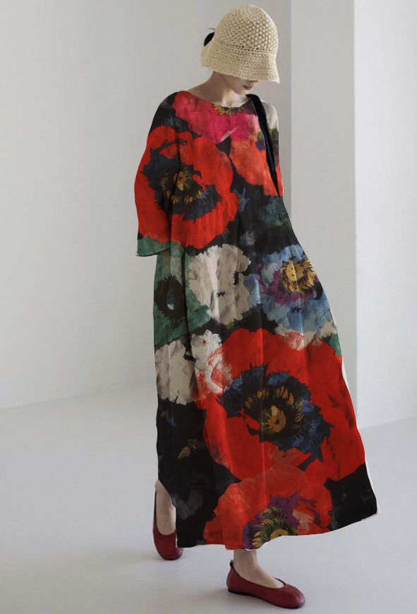 Floral Dress "Anna"