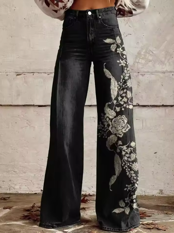 Vintage Wide Leg Pants "Aisha"