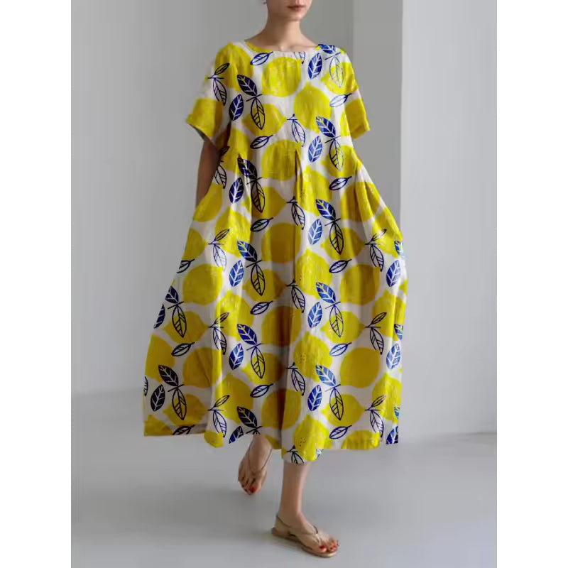 Dress "Élise" - Yellow