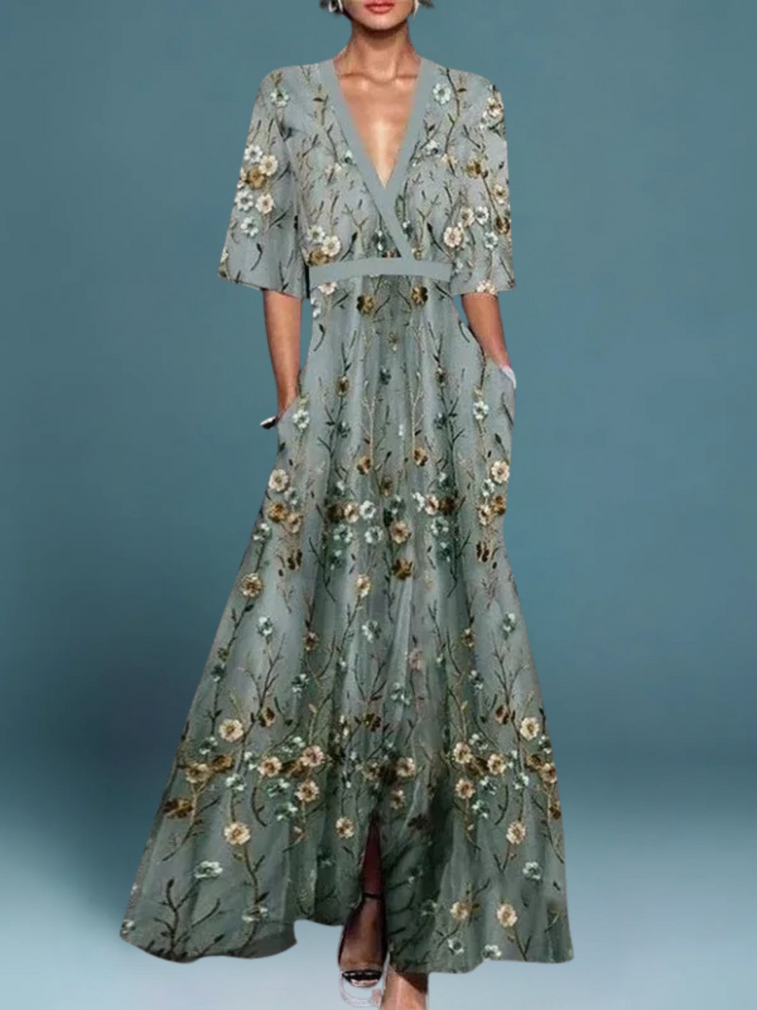 Floral Dress "Kavya"