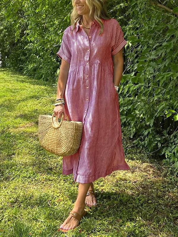 Striped Dress "Rubya"