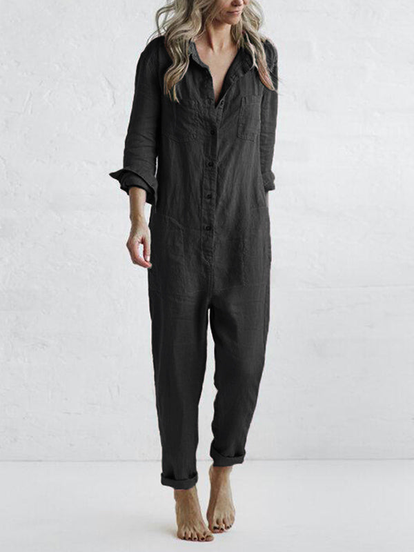 Cotton Jumpsuit "Ninae"