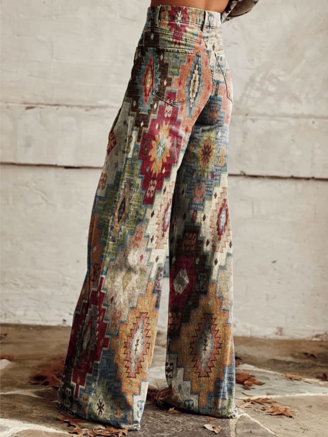 Retro Wide Leg Pants "Rania"