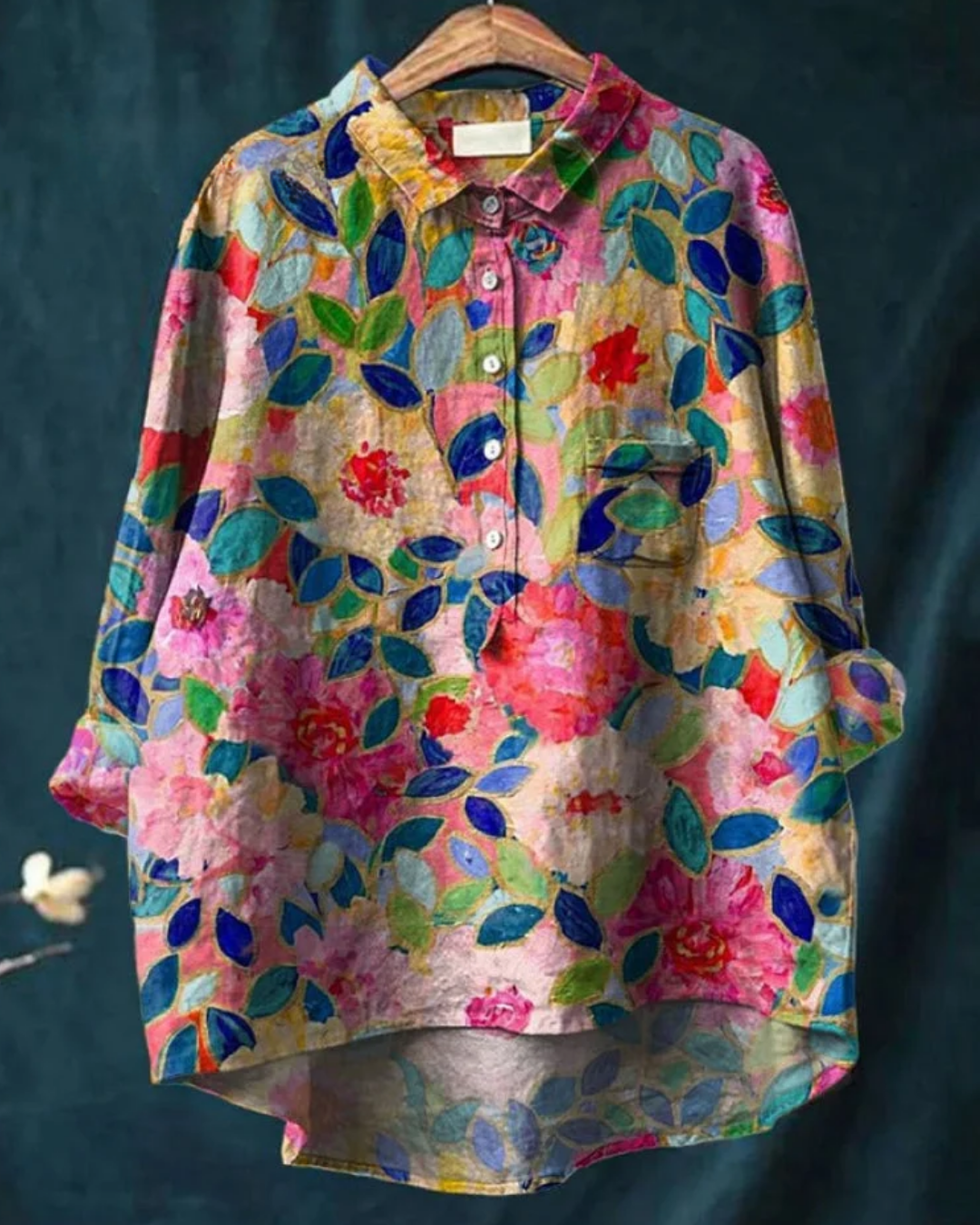 Floral Blouse "Elettra"