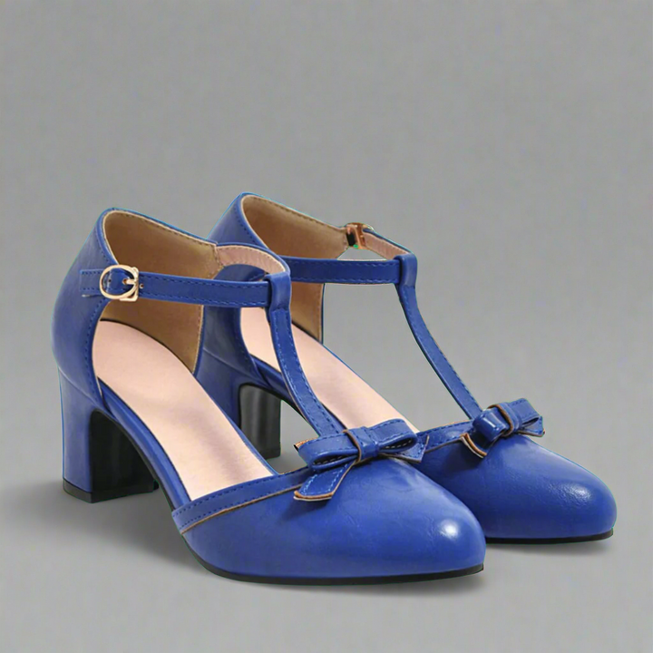 Orthopedic T-Strap Heels "Avani"