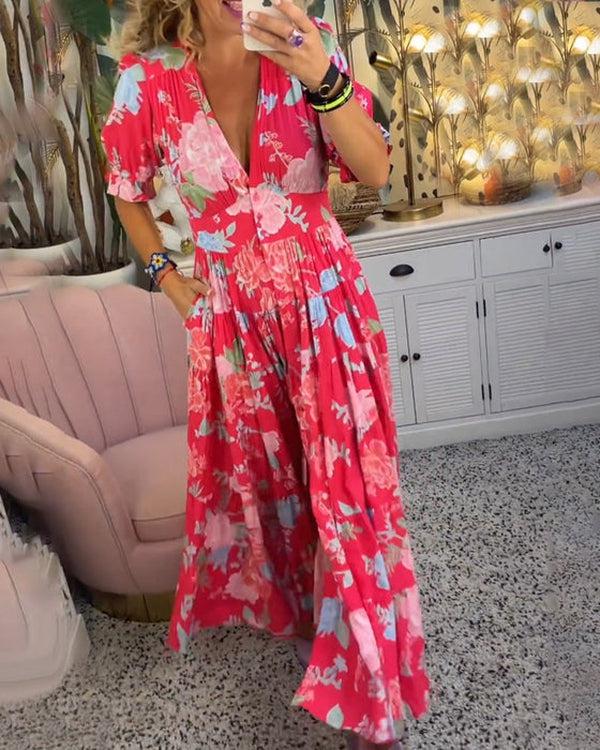 Floral Dress "Scarlett"