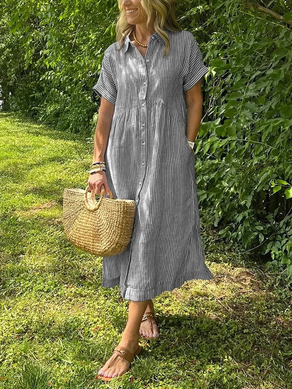 Striped Dress "Rubya"