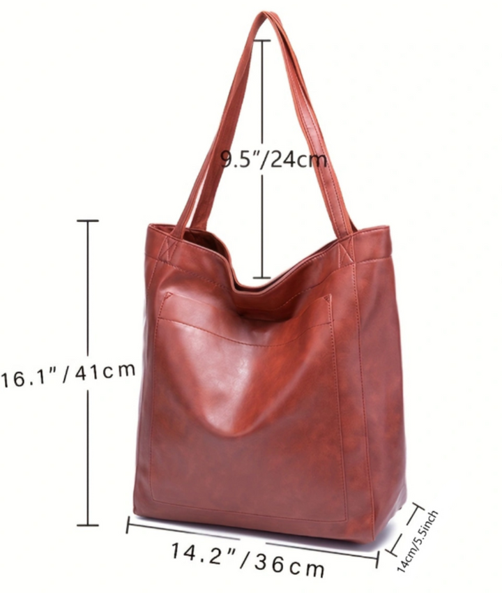 Leather Shoulder Bag "Laila"