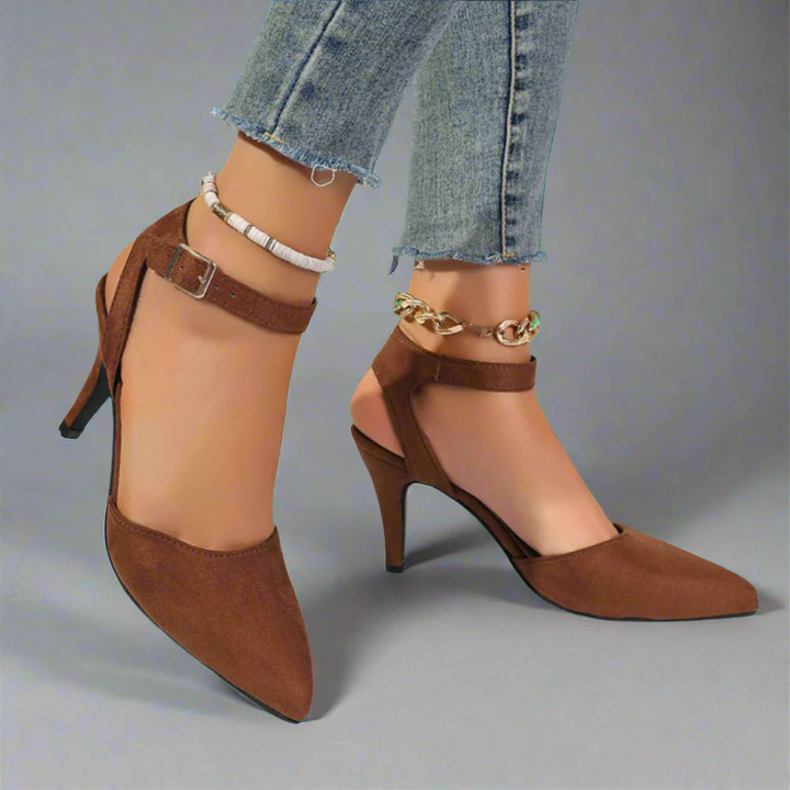 Orthopedic Pointed-Toe Pumps "Lara"