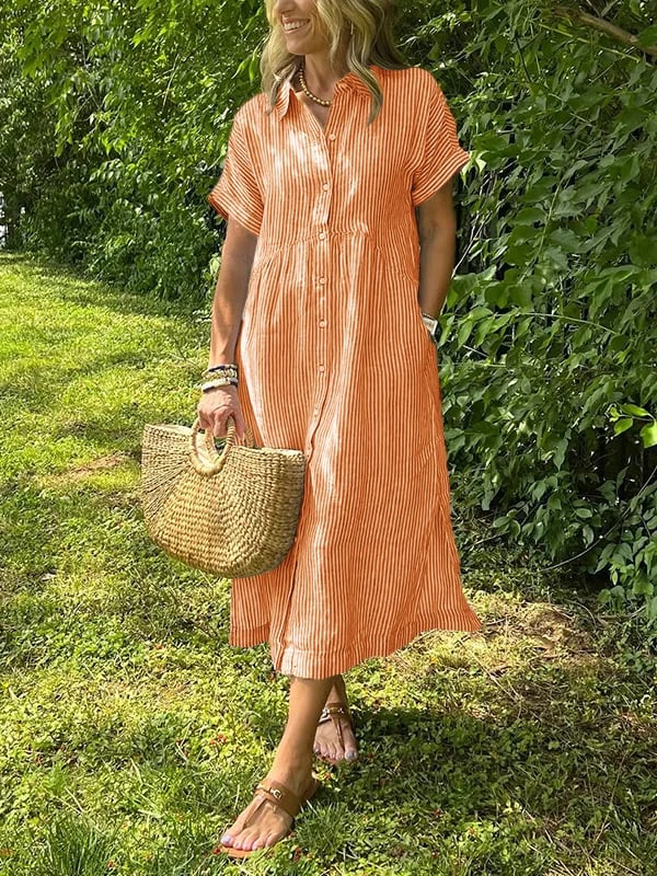 Striped Dress "Rubya"