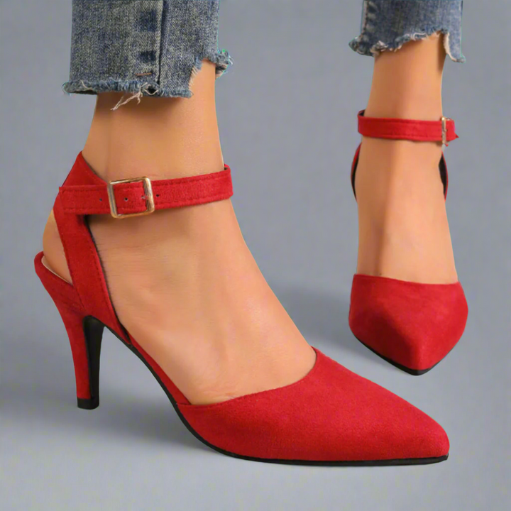 Orthopedic Pointed-Toe Pumps "Lara"