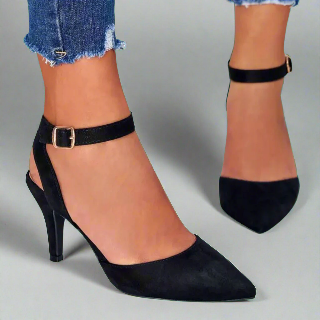 Orthopedic Pointed-Toe Pumps "Lara"