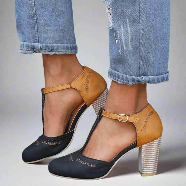 Orthopedic Heeled Sandals "Linh"