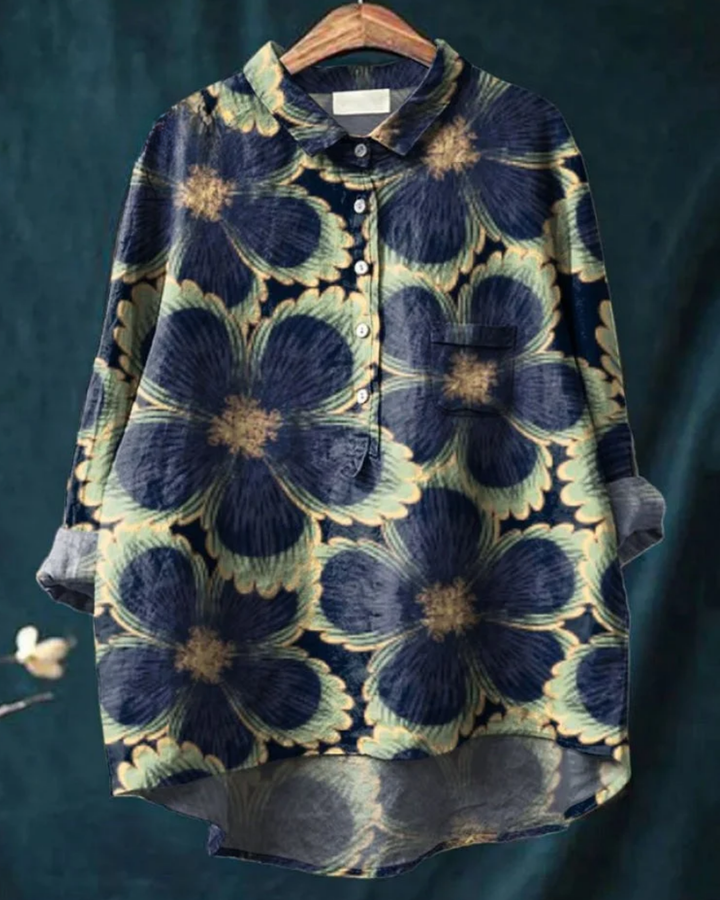 Floral Blouse "Elettra"