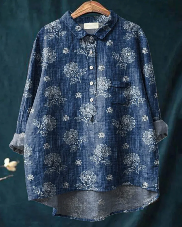 Floral Blouse "Elettra"