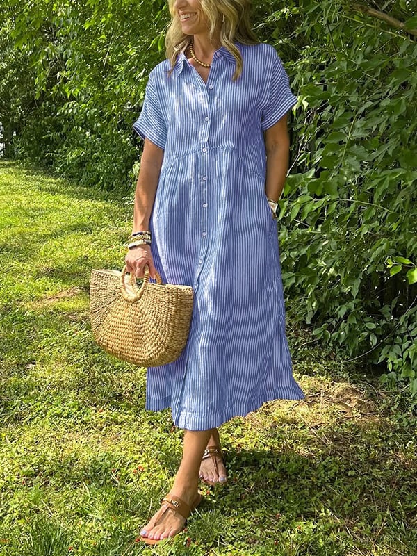 Striped Dress "Rubya"