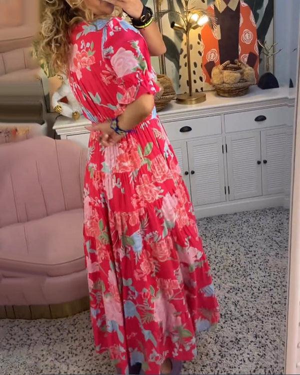 Floral Dress "Scarlett"