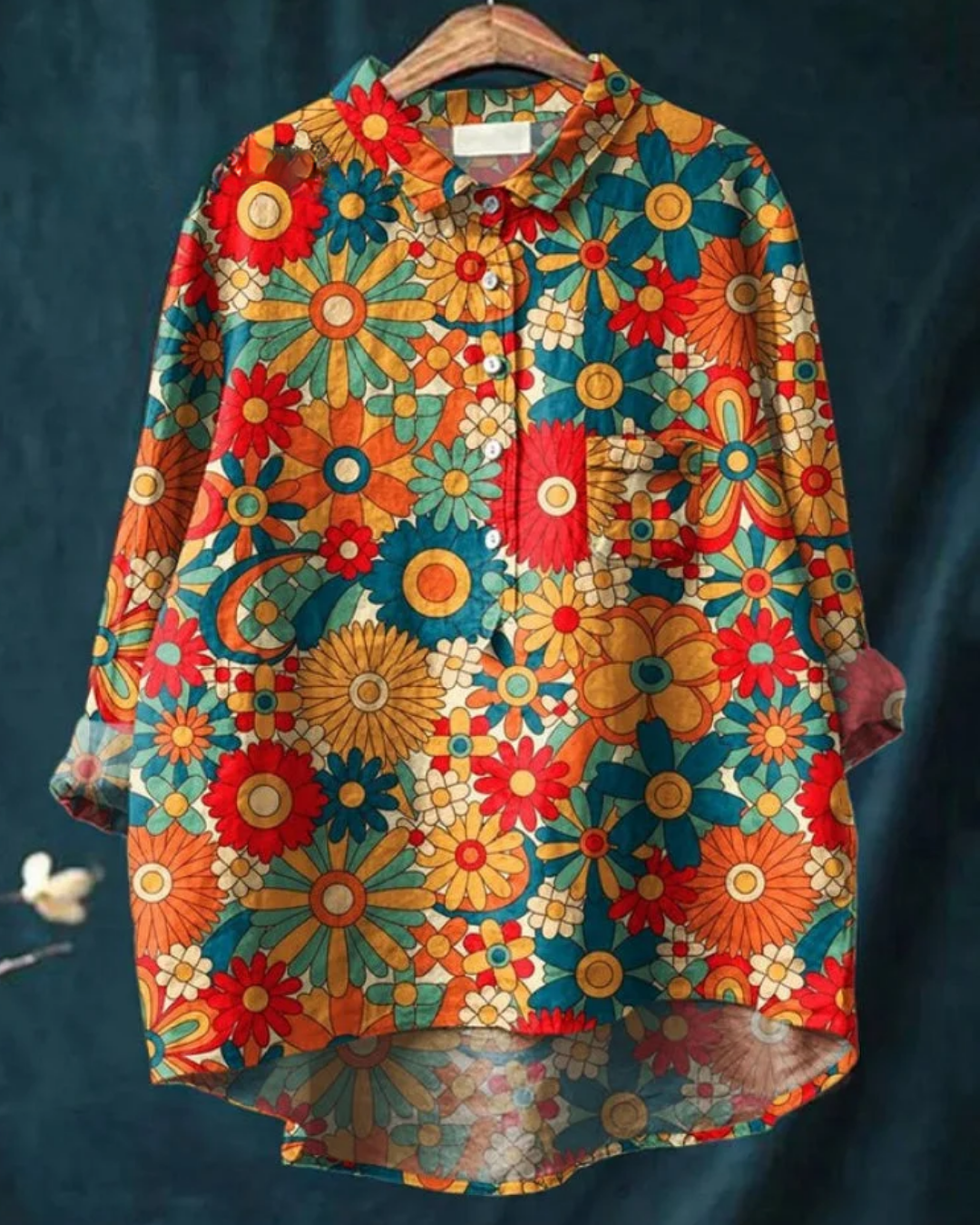 Floral Blouse "Elettra"