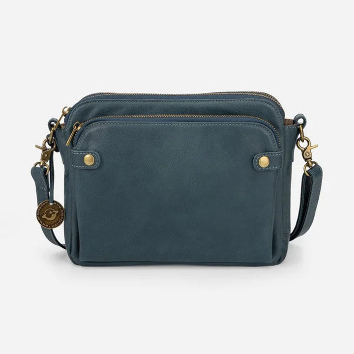 Leather Crossbody Bag "Lily"
