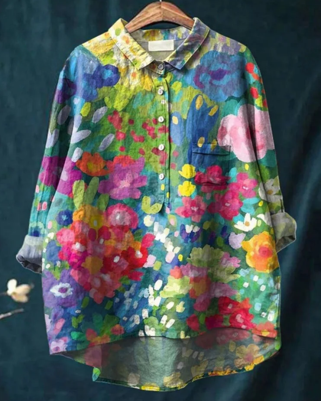 Floral Blouse "Elettra"