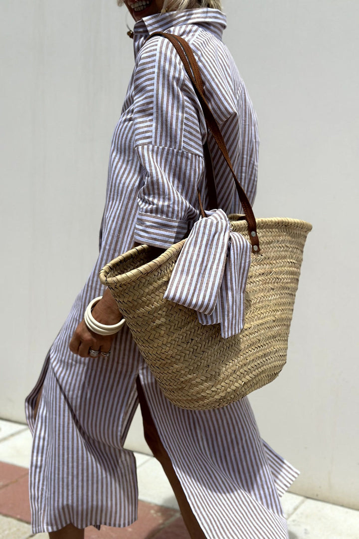 Striped Shirt Dress "Eliza"