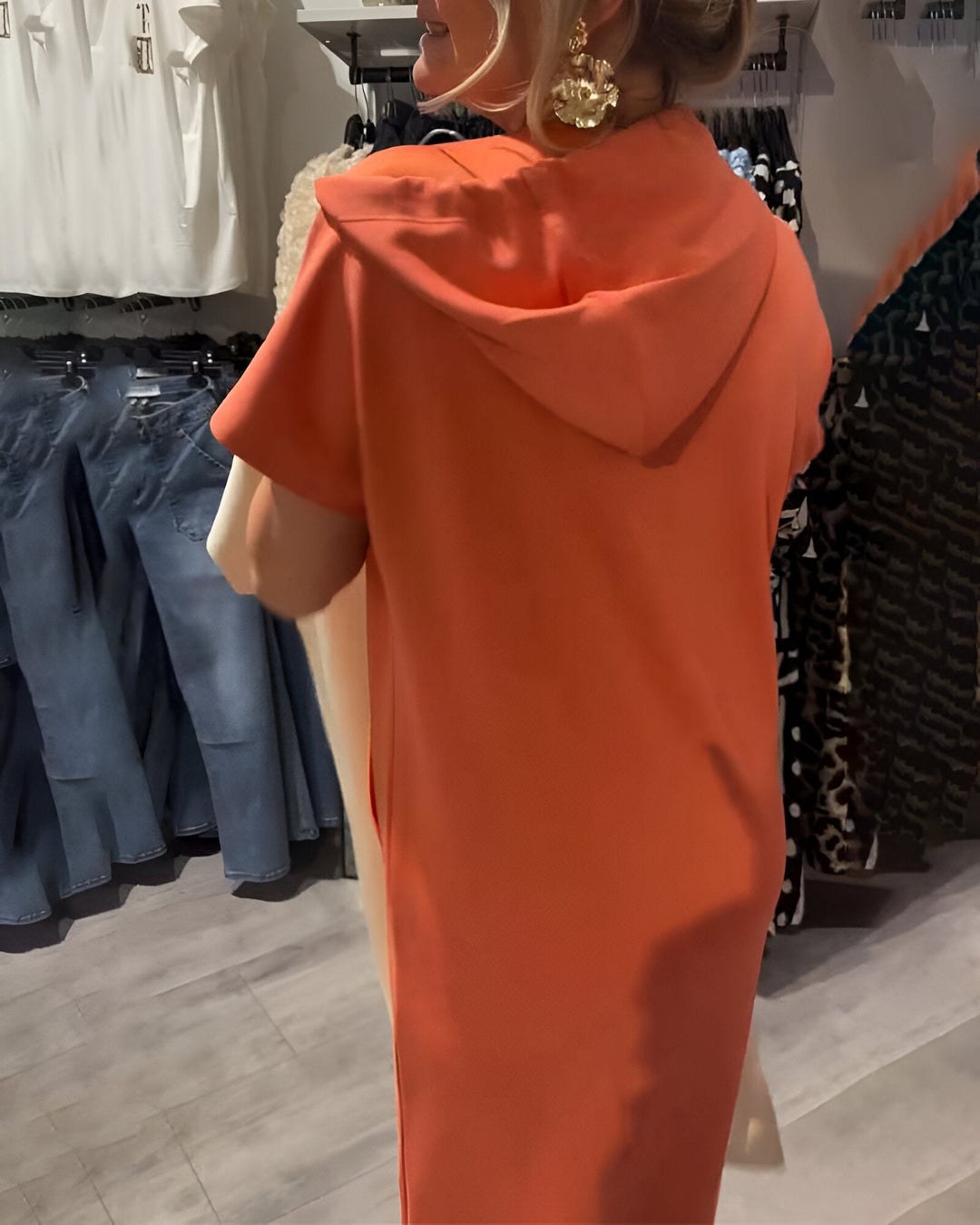 Hooded Dress "Elenao"