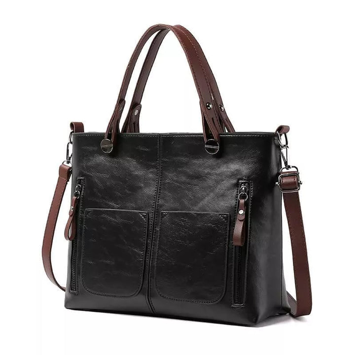 Leather Shoulder Bag "Julia"