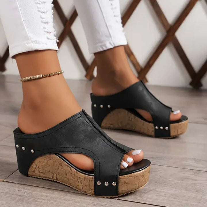 Orthopedic Wedge Sandals "Eva"