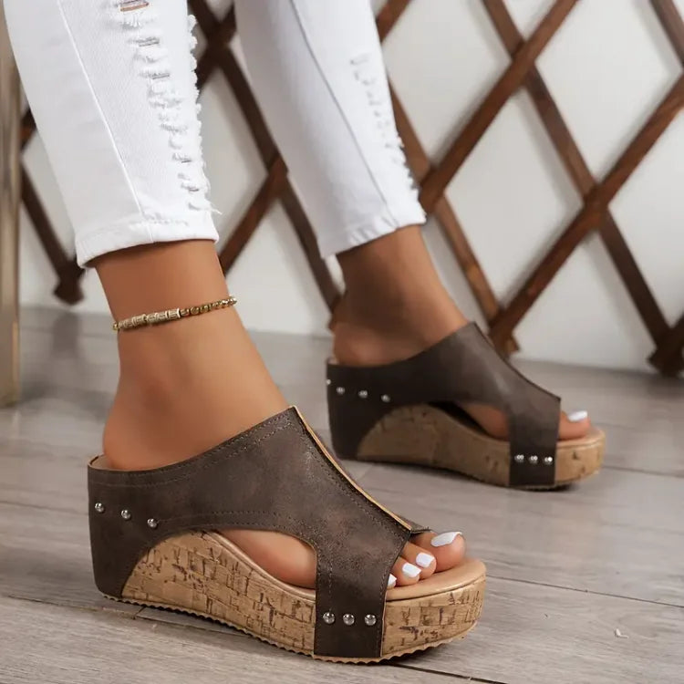 Orthopedic Wedge Sandals "Eva"