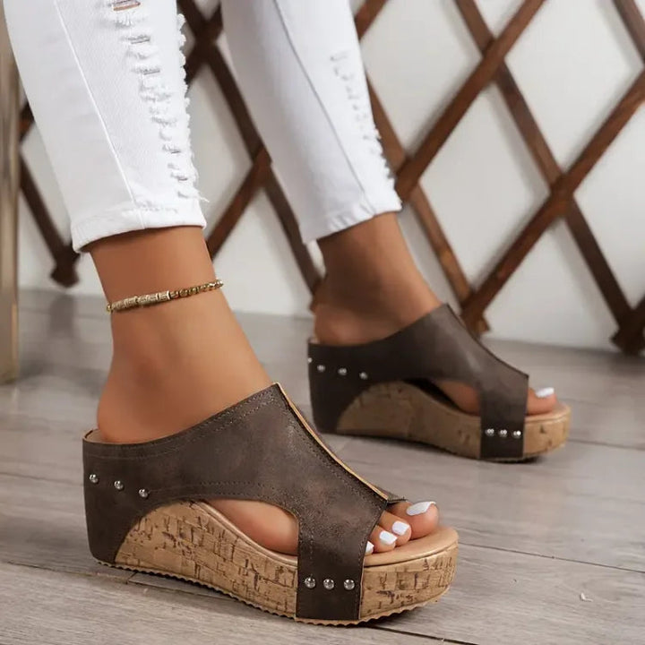 Orthopedic Wedge Sandals "Eva"
