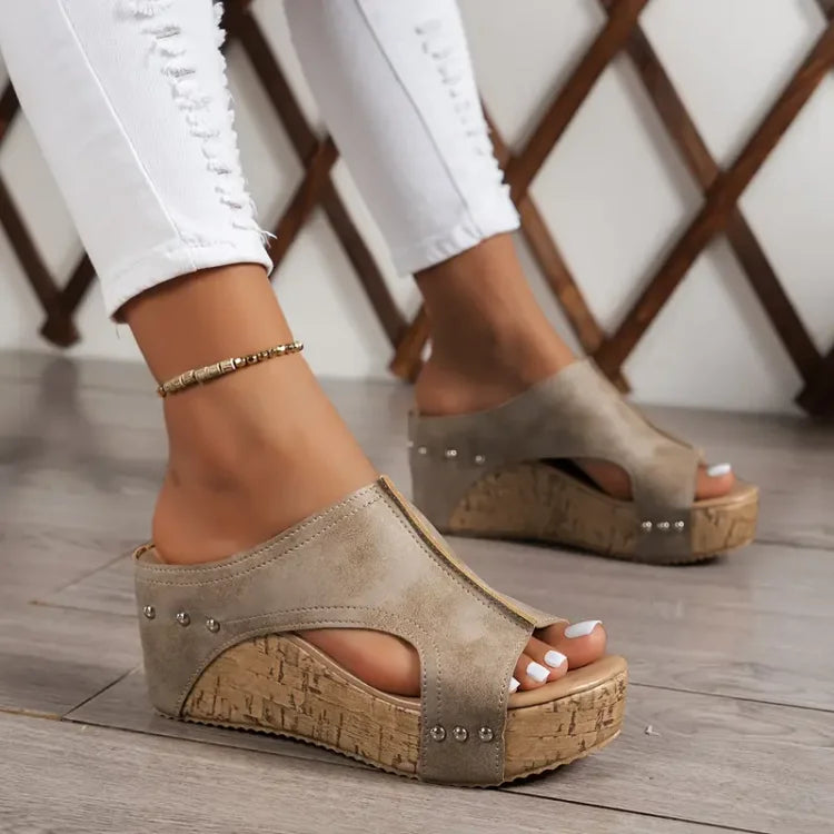 Orthopedic Wedge Sandals "Eva"