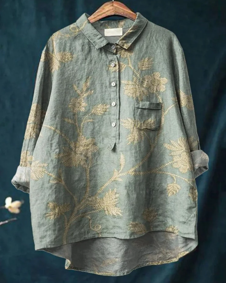 Floral Blouse "Elettra"