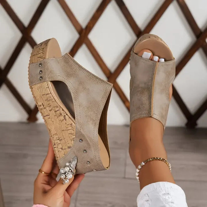 Orthopedic Wedge Sandals "Eva"