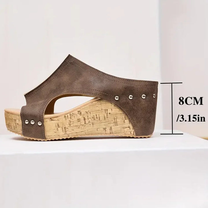 Orthopedic Wedge Sandals "Eva"