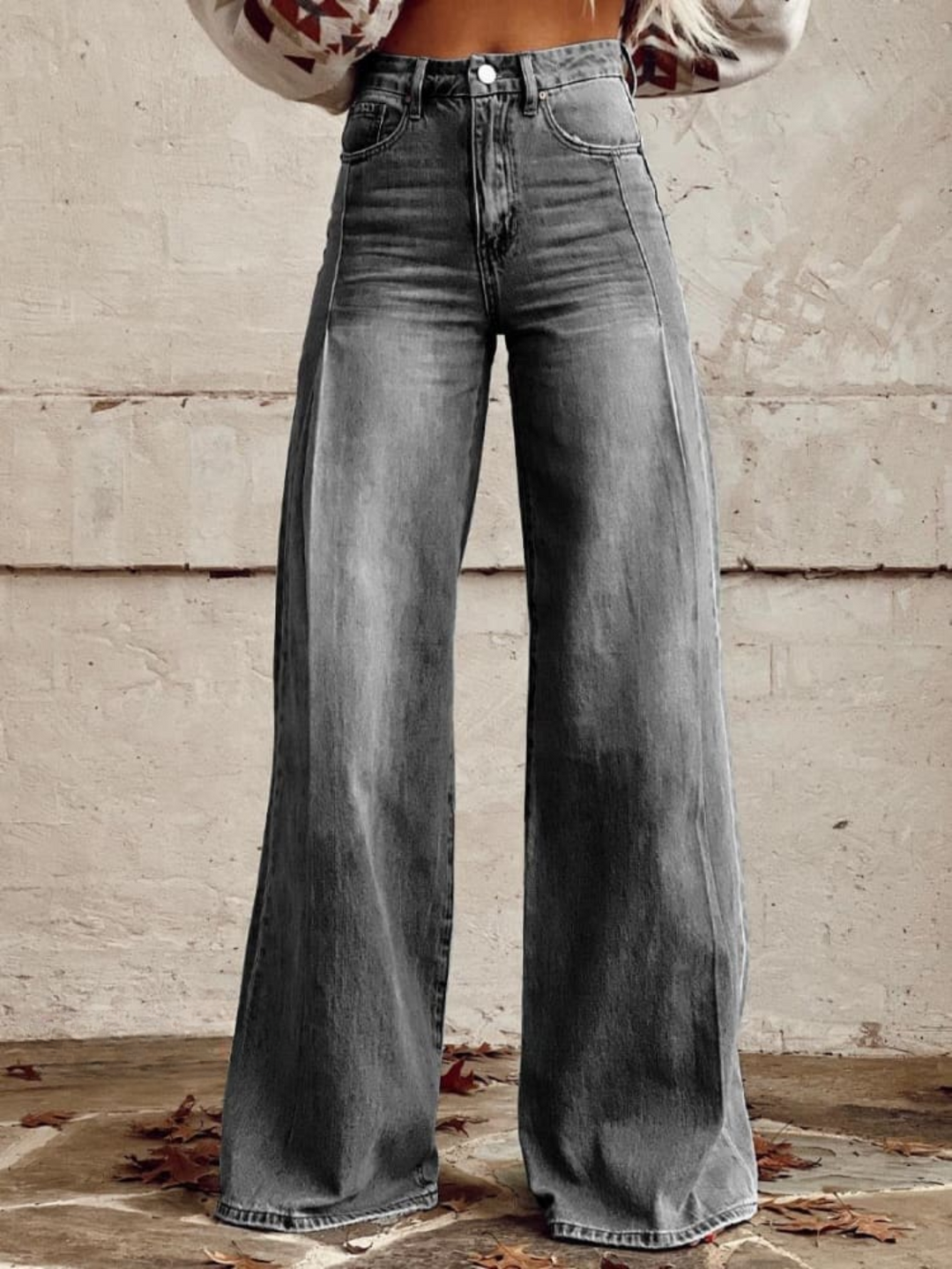 Classic Wide Leg Pants "Inaya"