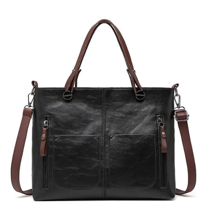 Leather Shoulder Bag "Julia"