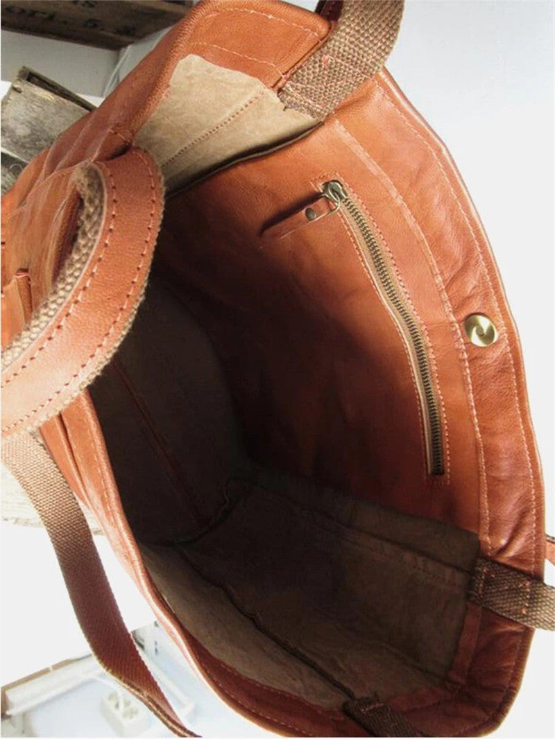 Leather Shoulder Bag "Laila"