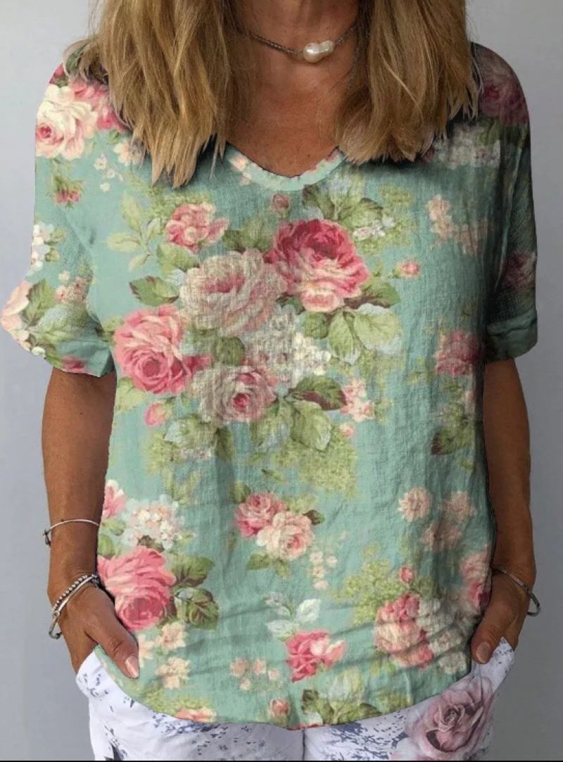 Floral Blouse "Ninaa"