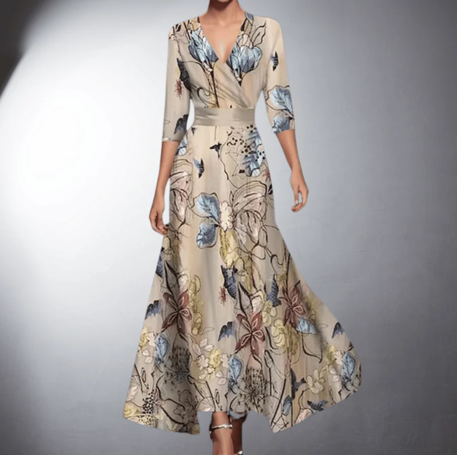 Floral Dress "Aanya"