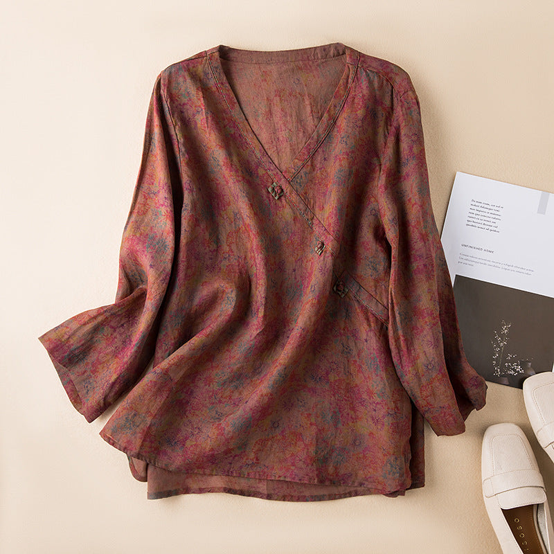 Linen Blouse "Elianao"
