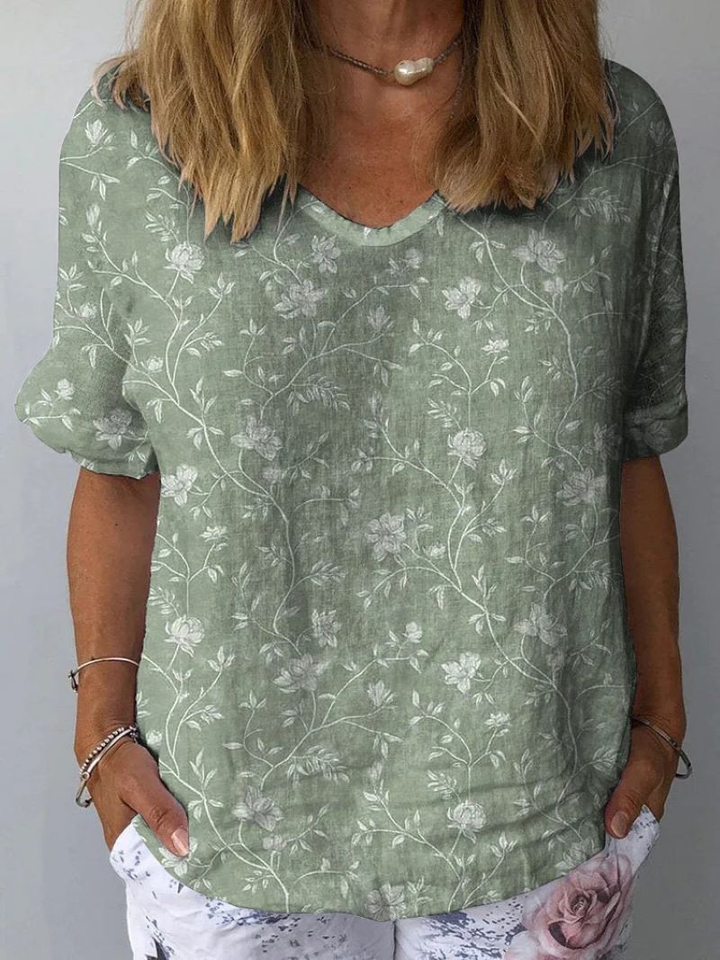 Floral Blouse "Ninaa"