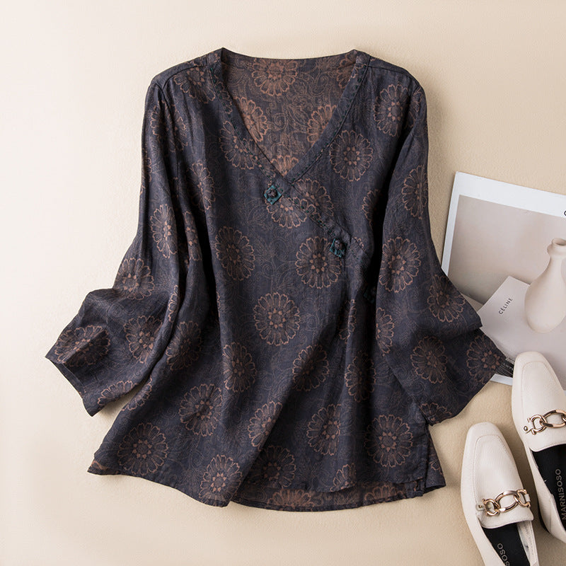 Linen Blouse "Elianao"