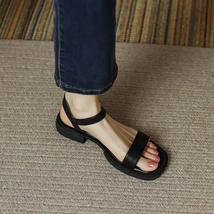 Orthopedic Leather Sandals "Zitai"