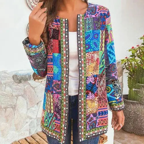 Patchwork Jacket "Emma"