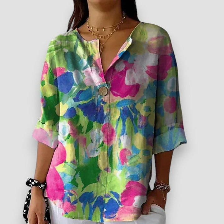 Floral Blouse "Silvia"