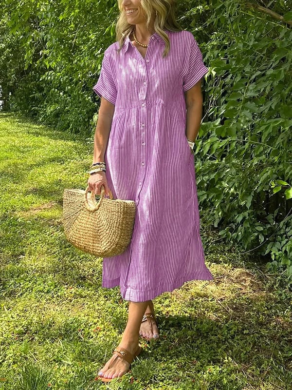 Striped Dress "Rubya"