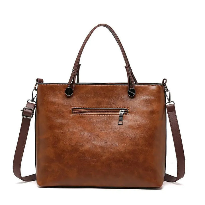 Leather Shoulder Bag "Julia"