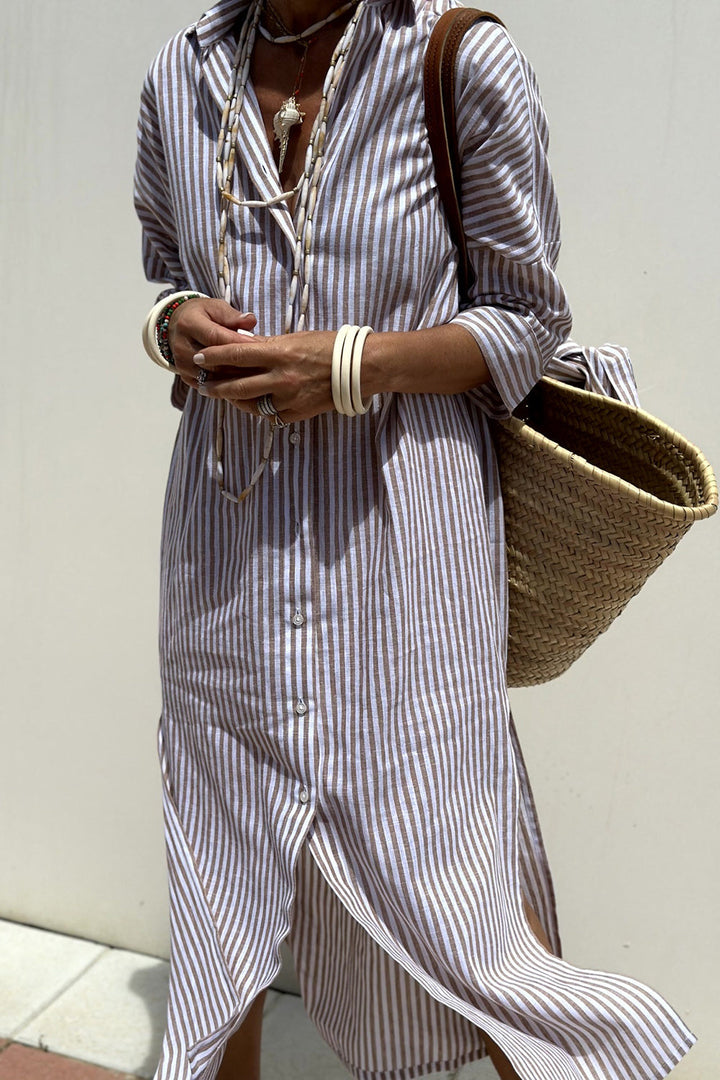 Striped Shirt Dress "Eliza"