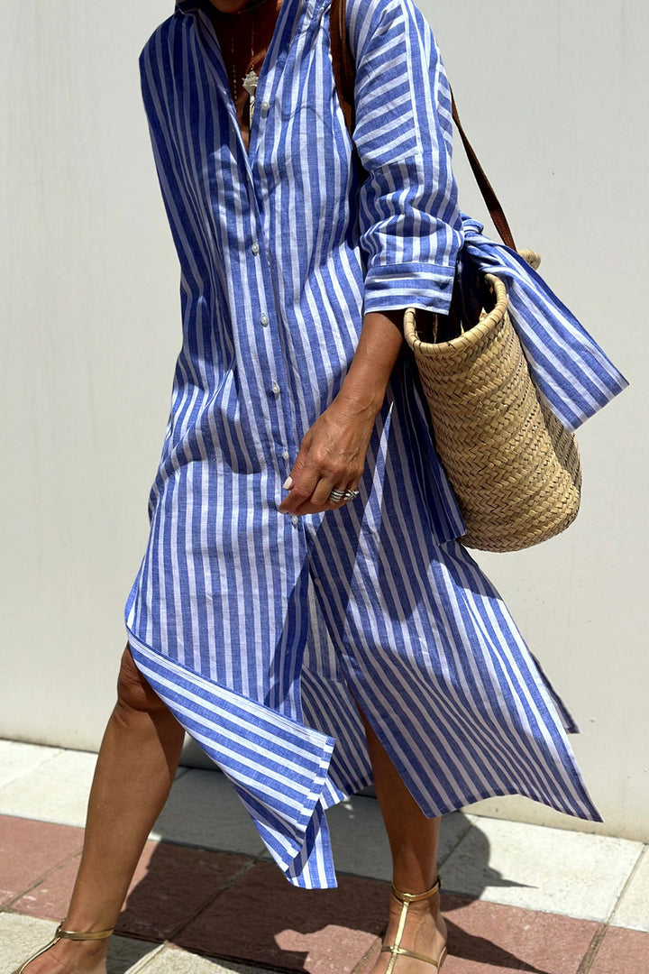 Striped Shirt Dress "Eliza"