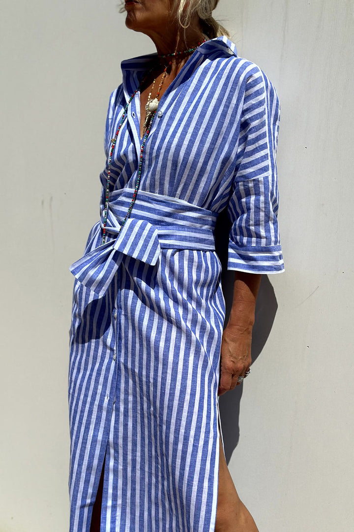 Striped Shirt Dress "Eliza"